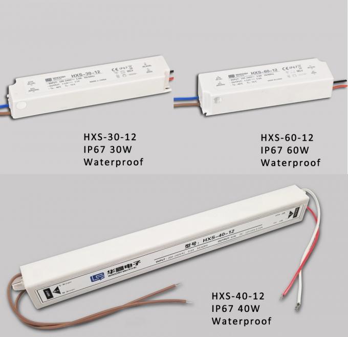 LED Sign IP67 Waterproof Power Supply Plastic Housing 60W 12V 5A LED Driver 2
