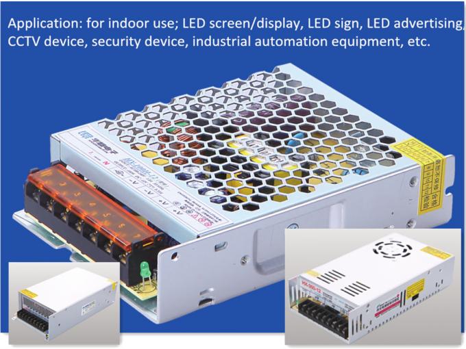 Indoor IP20 LED Light Power Supply 12.5A 150 Watt LED Driver, DC 12V 12.5A Power Supply for LED light power supply 0